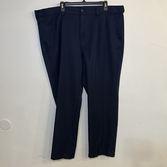 DXL Oak Hill Lot of 6 Dress Pants Pleated Flat Front Size 46x30 - Picture 13 of 16